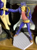 1 x Japanese JOJO'S BIZARRE ADVENTURE Kujo Jotaro, 19cm PVC Anime Collectable Model Figurine