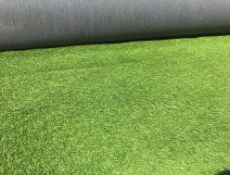 1 x Heavyweight Artificial Garden Grass - 40Mm Thick - 17.5X5M Roll - Rrp £32.99 Per Square