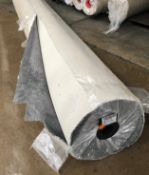 1 x Luxury Quality 50Oz Twist Pile Carpet - Colour Sky Grey - 30X4 Meter Roll - Rrp £36.99 Per