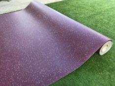 1 x ALTRO Designer Safety Flooring - Colour: Crimson - 20X2M Roll - Ref: NWF010 - CL912 - NO VAT
