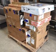 1 x Pallet of Assorted Computer Monitors - Customer Returns Spares or Repairs - Includes 14 Monitors