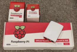 1 x Raspbery PI 4 Model B Mini Computer Kit With Accessories - Quad Core Processor and 4GB Ram