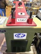 1 x ARES (CHIESA) F 60 Hydraulic Swing Arm Cutting Press with 25 Tons Pressure, Cutting Surface 1000