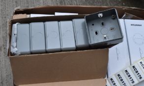 1 x Box Of Electrical Back Boxes - Ref: KCS170/BB - CL011 - Location: Altrincham WA14Condition: As