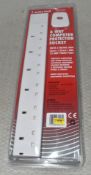 1 x 6 Way Computer Protection Extension Socket - Original Retail £19.95 - Ref: HW539/HWP6 -