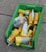 1 x Assortment Of Commando Sockets/Plugs - 240V - Ref: KCS145/C3 - CL011 - Location: Altrincham