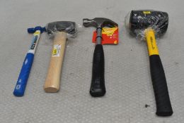 4 x Hammers/Mallets - Ref: HW646/HWP7 - CL911 - Location: Altrincham WA14Condition: New/Unused*Stock