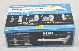 1 x BOX OF 50 TOGGLER Snaptoggle M6 Toggle Fixings Heavy Duty - Ref: HW146/HWP2 - CL911 -