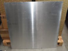 1 x Metal Sheet - 900 X 900 X 2mm - Ref: HW694/HWP7 - CL911 - Location: Altrincham WA14Condition: As