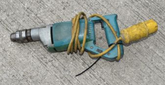1 x MAKITA 19Mm 2-Speed Hammer Drill - Model: 8419B - 110V - Ref: KCS135/C2 - CL011 - Location: