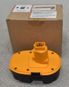 1 x 18V 4000Mah Nimh Battery Pack - Dw9096/Dc9096 - Ref: HW688/HWP7 - CL911 - Location: Altrincham