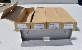 4 x ZUMTOBEL Comsign 2 A Aw 180 Emergency Lighting Plate - Ref: KCS194/C5 - CL011 - Location: