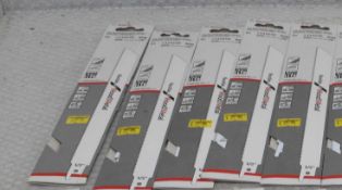 5 x Packs Of Bosch 2608656034 S1122Hf Flexible Wood Metal Sabre Reciprocating Saw Blades - 5