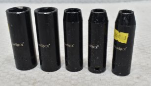 13 x BLUESPOT Deep Impact Sockets - Ref: HW744/HW745/HW746/HWP7 - CL911 - Location: Altrincham