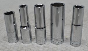5 x Long Reach Sockets - Ref: HW730/HWP7 - CL911 - Location: Altrincham WA14Condition: New/Unused*