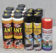 1 x Assorted Ant Killer And Fly & Wasp Killer Products - Ref: HW227/HWP3 - CL911 - Location: