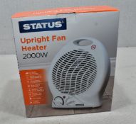 1 x STATUS 2000W Upright Fan Heater - Original Retail £17.95 - Ref: HW436/HWP6 - CL911 - Location: