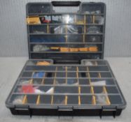 2 x WORKZONE Professional Organisers With Contents - Ref: K273 - CL905 - Location: Altrincham WA14<b