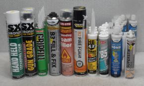 1 x Assorted Adhesives, Silicones And Foam - Ref: HW226/HWP3 - CL911 - Location: Altrincham