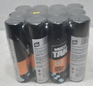 12 x MULTITAK Heavy Duty General & All Purpose Spray Adhesive - Ref: HW142/HWP2 - CL911 -
