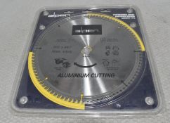 1 x ALPEN 300mm X 96T Aluminium Cutting Disc - Ref: HW653/HWP7 - CL911 - Location: Altrincham