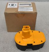 1 x 18V 4000Mah Nimh Battery Pack - Dw9096/Dc9096 - Ref: HW683/HWP7 - CL911 - Location: Altrincham