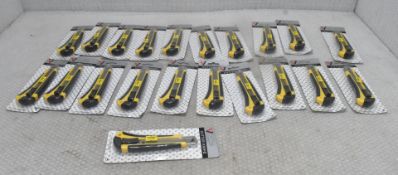 21 x Cutter Knife/Knives - Ref: HW256/HWP3 - CL911 - Location: Altrincham WA14Condition: New/