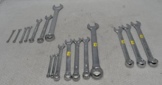 17 x Combination Spanners - Ref: HW481/HWP6 - CL911 - Location: Altrincham WA14Condition: New/