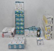 50 x Assorted Light Bulbs - Includes Led And Others - Ref: HW133/HWP1 - CL911 - Location: Altrincham
