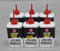 6 x 3-IN-ONE Multi-Purpose Oil 100Ml Bottles - Ref: HW271/HWP3 - CL911 - Location: Altrincham