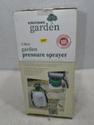 1 x KINGFISHER 5 Litre Garden Pressure Sprayer - Original Retail £23.95 - Ref: HW655/HWP7 -