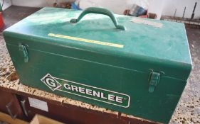 1 x Greenlee Ram & Foot Pump Hydraulic Driver Kit With Case and Accessories - Original RRP £2,300