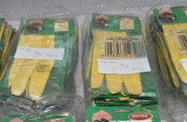 24 x NUTEX Ladies General Purpose Green Finger Gloves (Pr) - Ref: HW156-3/4/HWP2 - CL911 - Location: