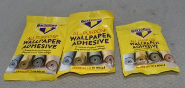 3 x Packs Of All Purpose Wallpaper Adhesive - Ref: HW608/HWP7 - CL911 - Location: Altrincham
