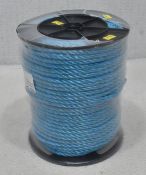 1 x GLADIATOR 8Mm Blue Polypropylene Rope - 110M Reel - Original Retail £33.00 - Ref: HW320/HWP3 -
