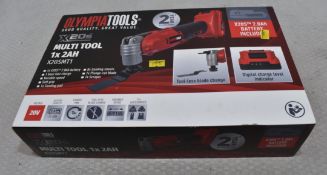 1 x OLYMPIA TOOLS Cordless Multi Tool - Original Retail £79.95 - Ref: HW633/HWP7 - CL911 - Location: