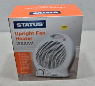 1 x STATUS 2000W Upright Fan Heater - Original Retail £17.95 - Ref: HW434/HWP6 - CL911 - Location: