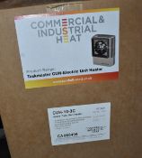 1 x Taskmaster Cuh Electric Heavy Duty Unit Heater - Cuh-10-3C - Original Retail £1,200.00 - Ref: