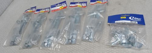 6 x ASEC SECURITY Padlock Bolts - Original Retail £51.70 - Ref: HW563/HWP7 - CL911 - Location: