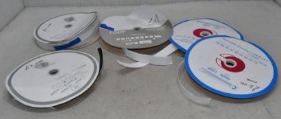 5 x Reels Of Hook And Loop Tape - Ref: HW344/HWP5 - CL911 - Location: Altrincham WA14Condition: