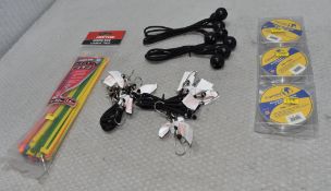 1 x Assortment Of Fishing Line, Bungee Cords And Cable Ties - Ref: HW621/HWP7 - CL911 - Location: