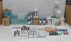 143 x Assorted Light Bulbs - Includes Led And Others - Ref: HW121/HWP1 - CL911 - Location: