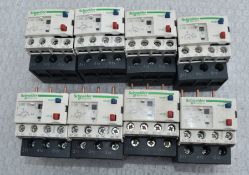 8 x SCHNEIDER Thermal Relays - Ref: KCS218/C5 - CL011 - Location: Altrincham WA14Condition: As