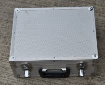 1 x Metal Carry Case With Contents - Ref: KCS136/C2 - CL011 - Location: Altrincham WA14Condition: As
