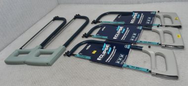 5 x ECLIPSE Professional Hacksaws - Original Retail £124.75 - Ref: HW601/HWP7 - CL911 - Location: