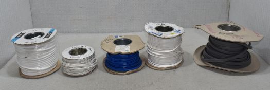 5 x Rolls Of Electrical Cable - Ref: HW479/HWP6 - CL911 - Location: Altrincham WA14Condition: As