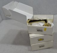 3 x Windsor Lever / Door Handle Latch C.Fix Scroll - Brass - Code: 30010 - Original Retail £70.