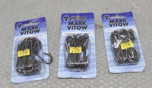 3 x Packs Of Mark Vitow Cls-20 Small Cistern Linkages - Original Retail £23.85 - Ref: HW564/HWP7 -