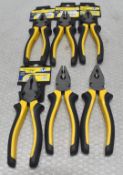 6 x SUPREME Combination Pliers - Original Retail £41.70 - Ref: HW559/HWP7 - CL911 - Location: