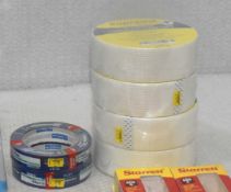 7 x Rolls Of Tape - Includes Scrim Tape And Painters Tape - Ref: HW233/4/HWP3 - CL911 - Location: